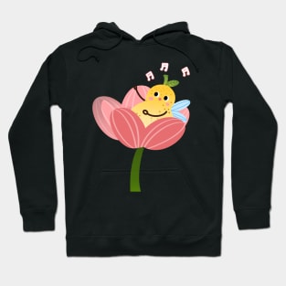 Singing In The Flowers, Cute Pear Hoodie